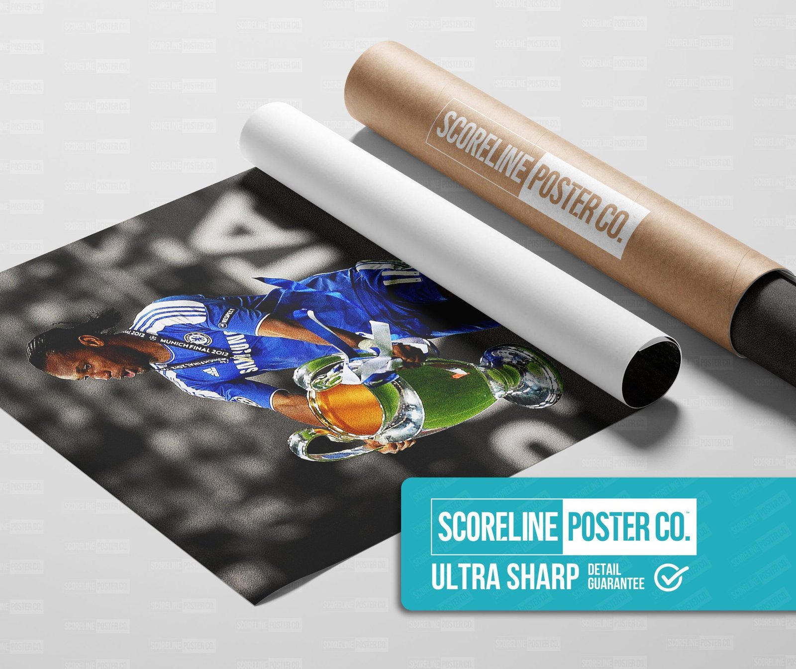 Didier Drogba UCL Poster - Image 3