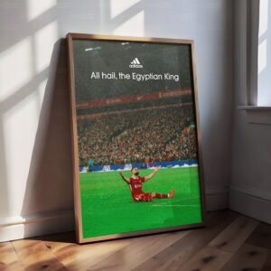 Mo Salah 'All Hail The Egyptian King' Poster