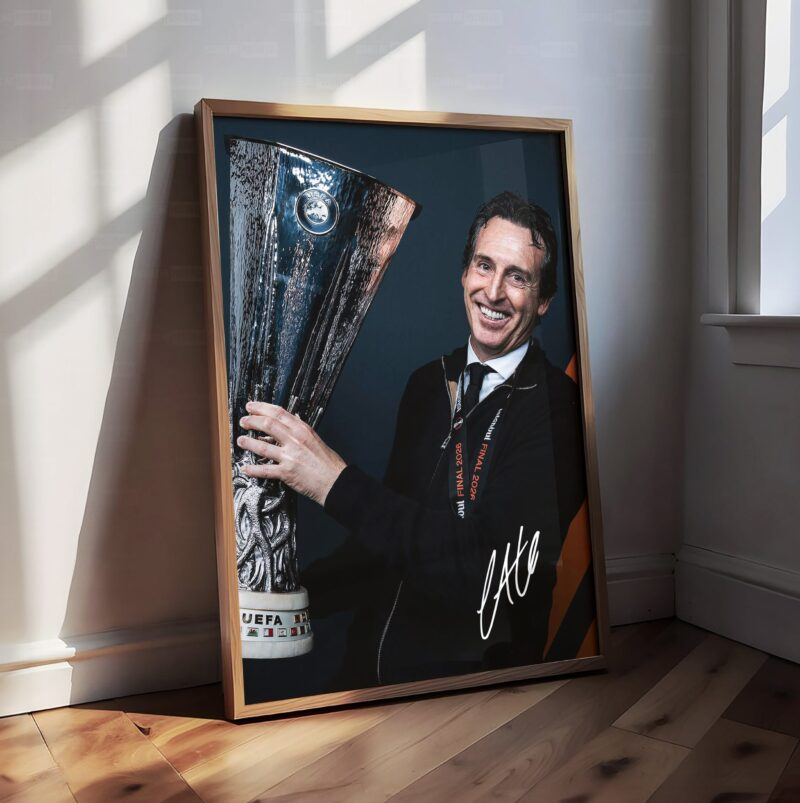 Unai Emery 'UEFA Europa League' Poster