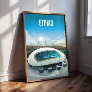 Etihad Stadium Poster