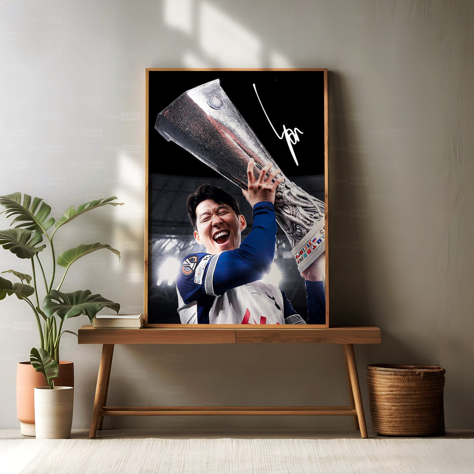 Son Heung-min Europa League Poster - Image 2