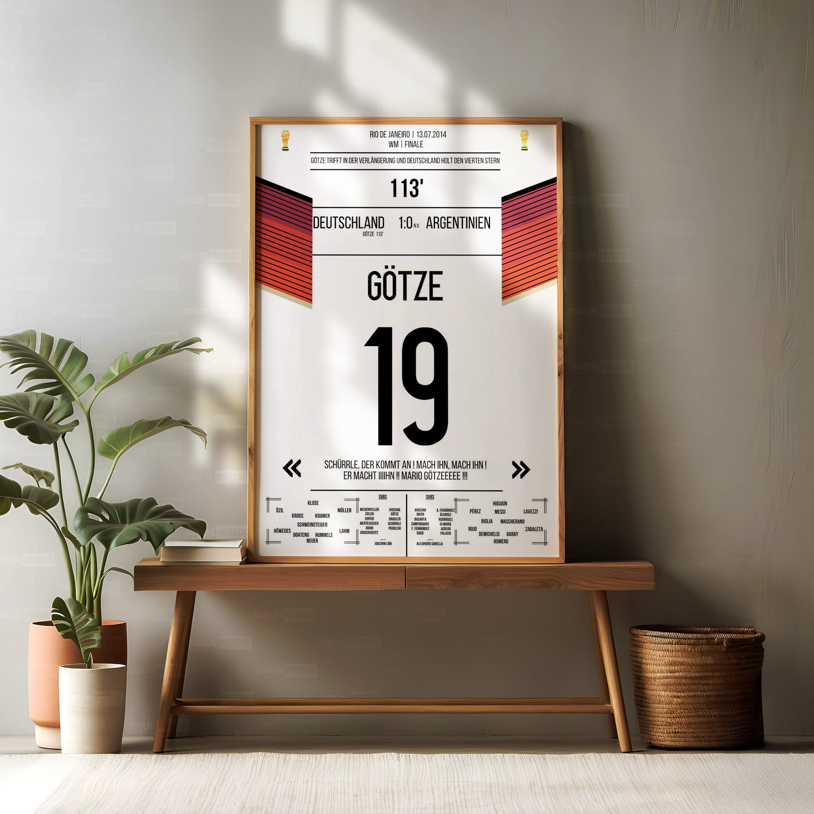 Mario Gotze Shirt Poster - Image 2