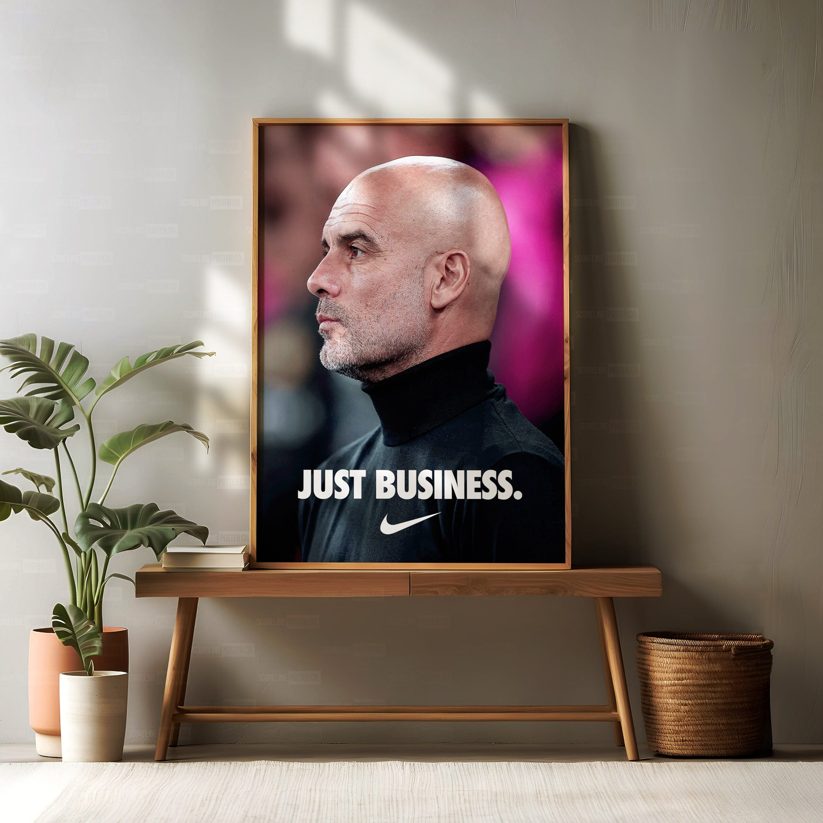 Pep Guardiola 'Just Business' Poster - Image 2