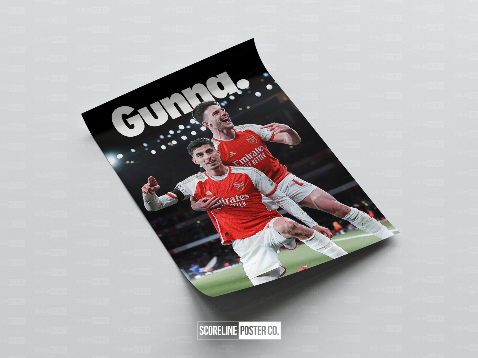 Declan Rice & Kai Havertz 'Gunna' Poster - Image 4