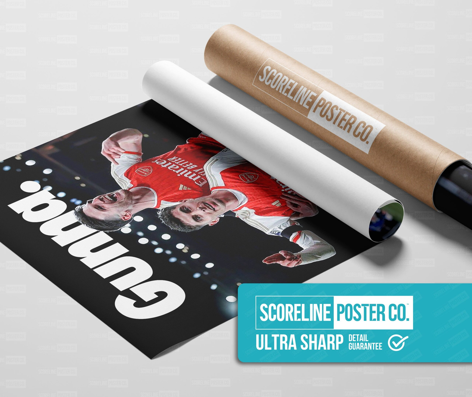 Declan Rice & Kai Havertz 'Gunna' Poster - Image 3