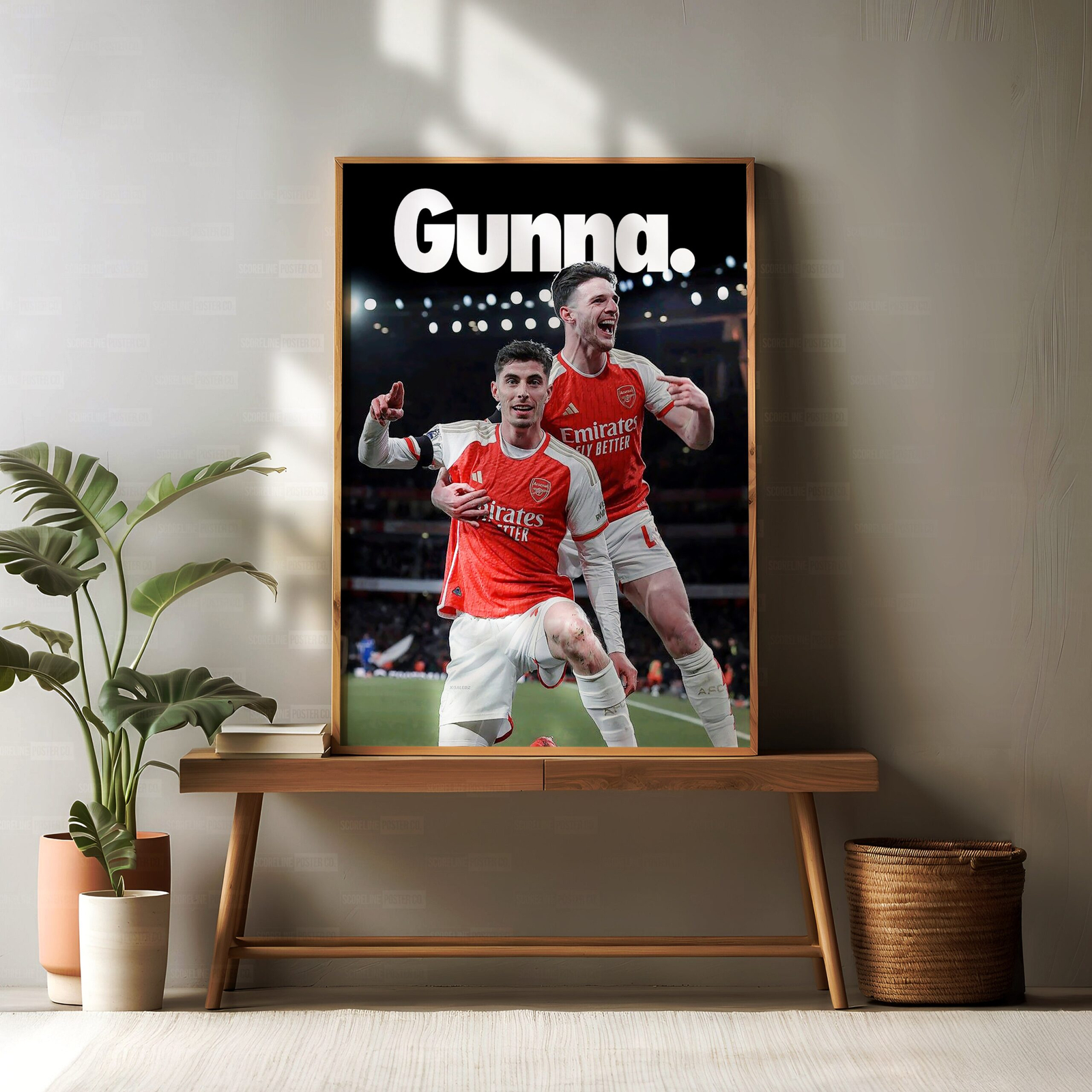 Declan Rice & Kai Havertz 'Gunna' Poster - Image 2