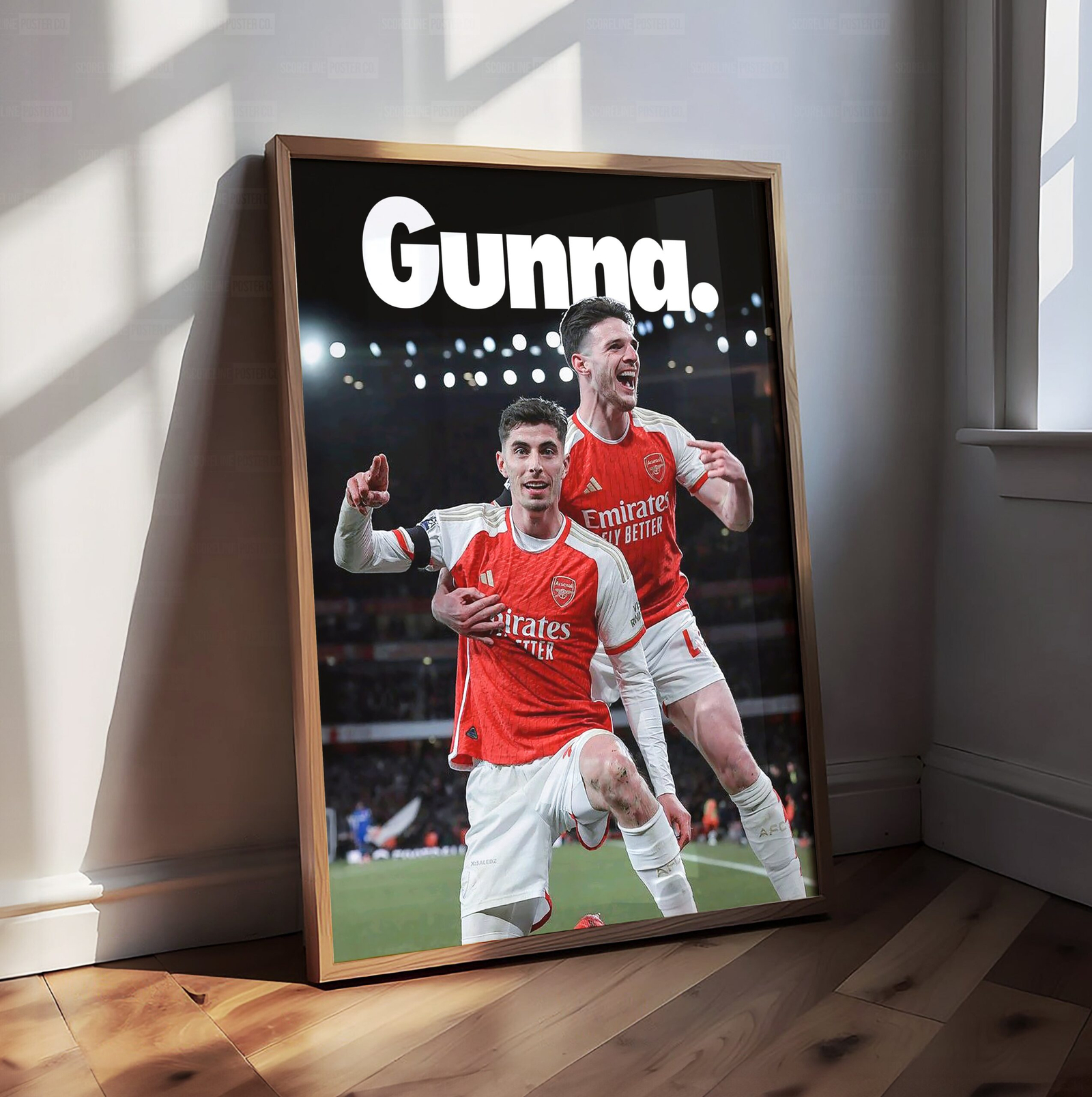 Declan Rice & Kai Havertz 'Gunna' Poster