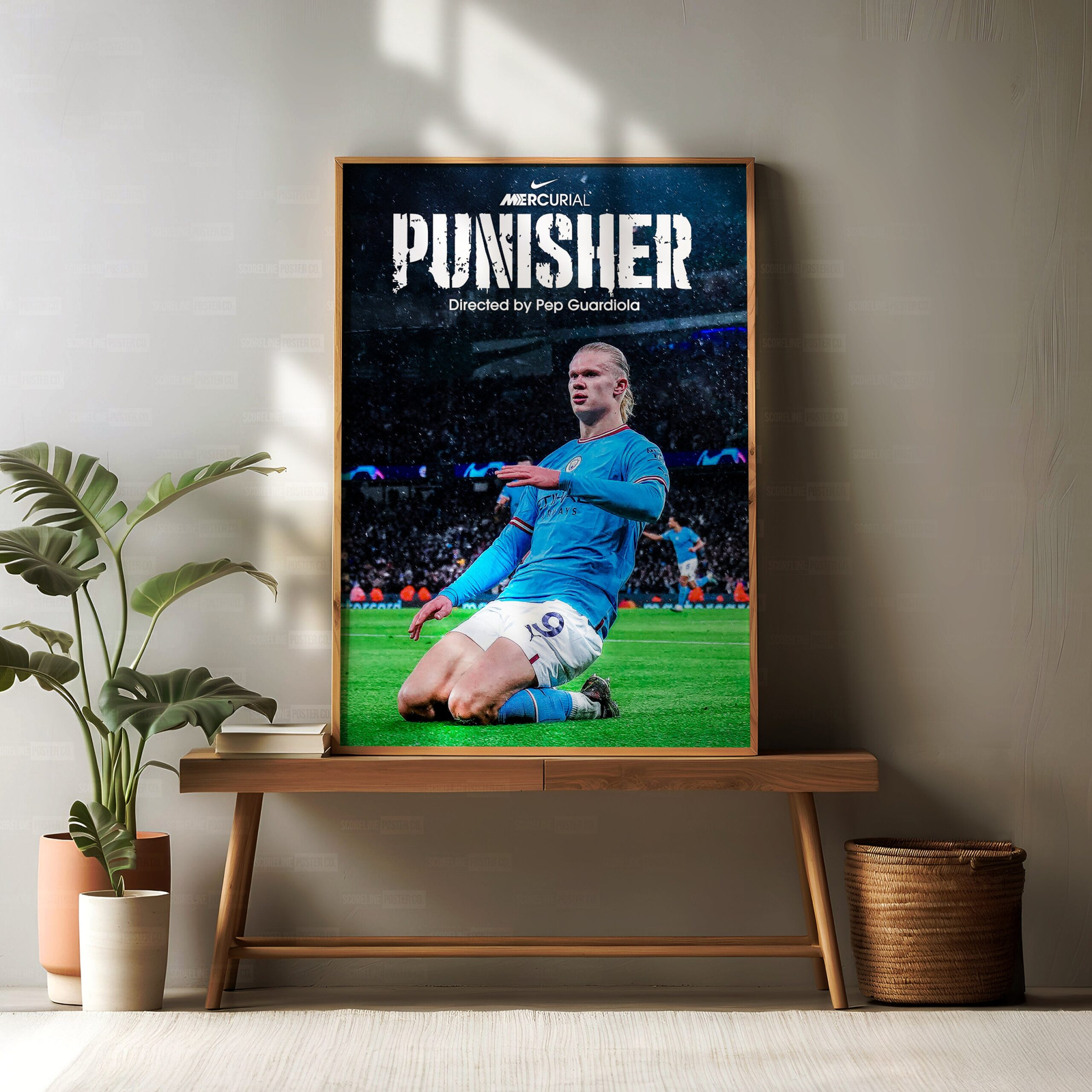 Erling Haaland 'Punisher' Poster - Image 2
