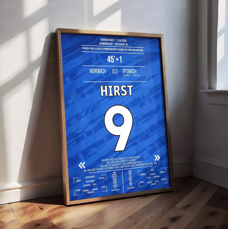 George Hirst Shirt Poster