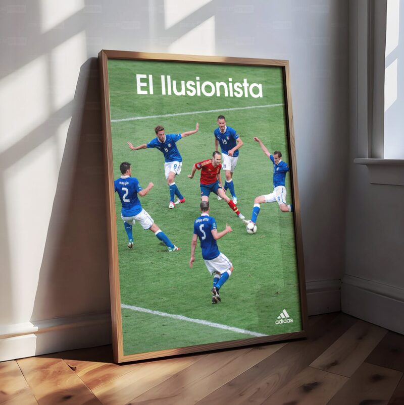 Andres Iniesta 'El Illusionista' Poster