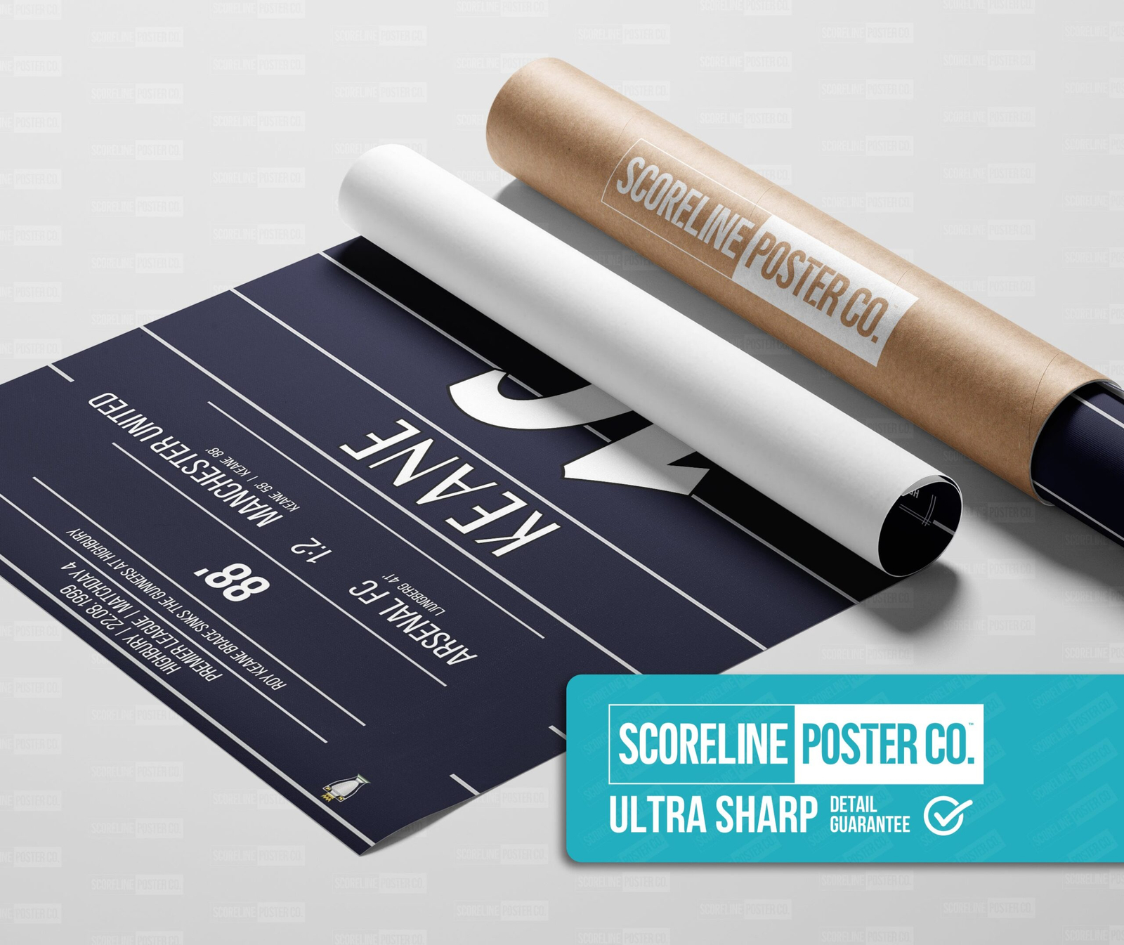 Roy Keane Shirt Poster - Image 3