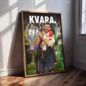 Khvicha Kvaratskhelia Poster