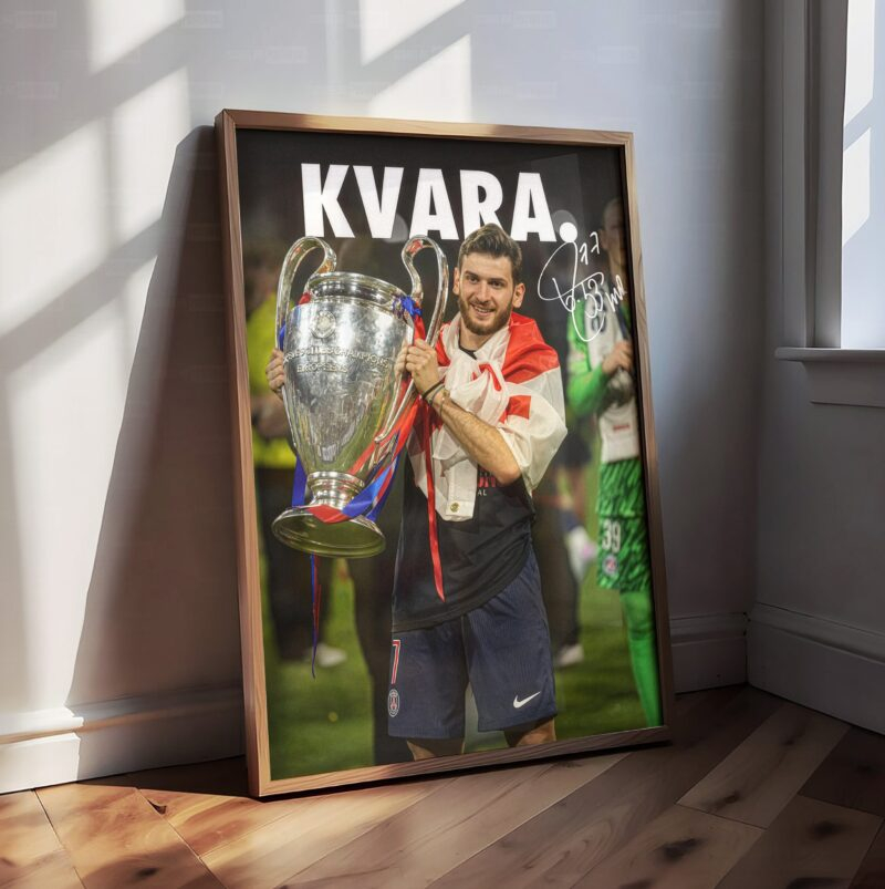 Khvicha Kvaratskhelia Poster