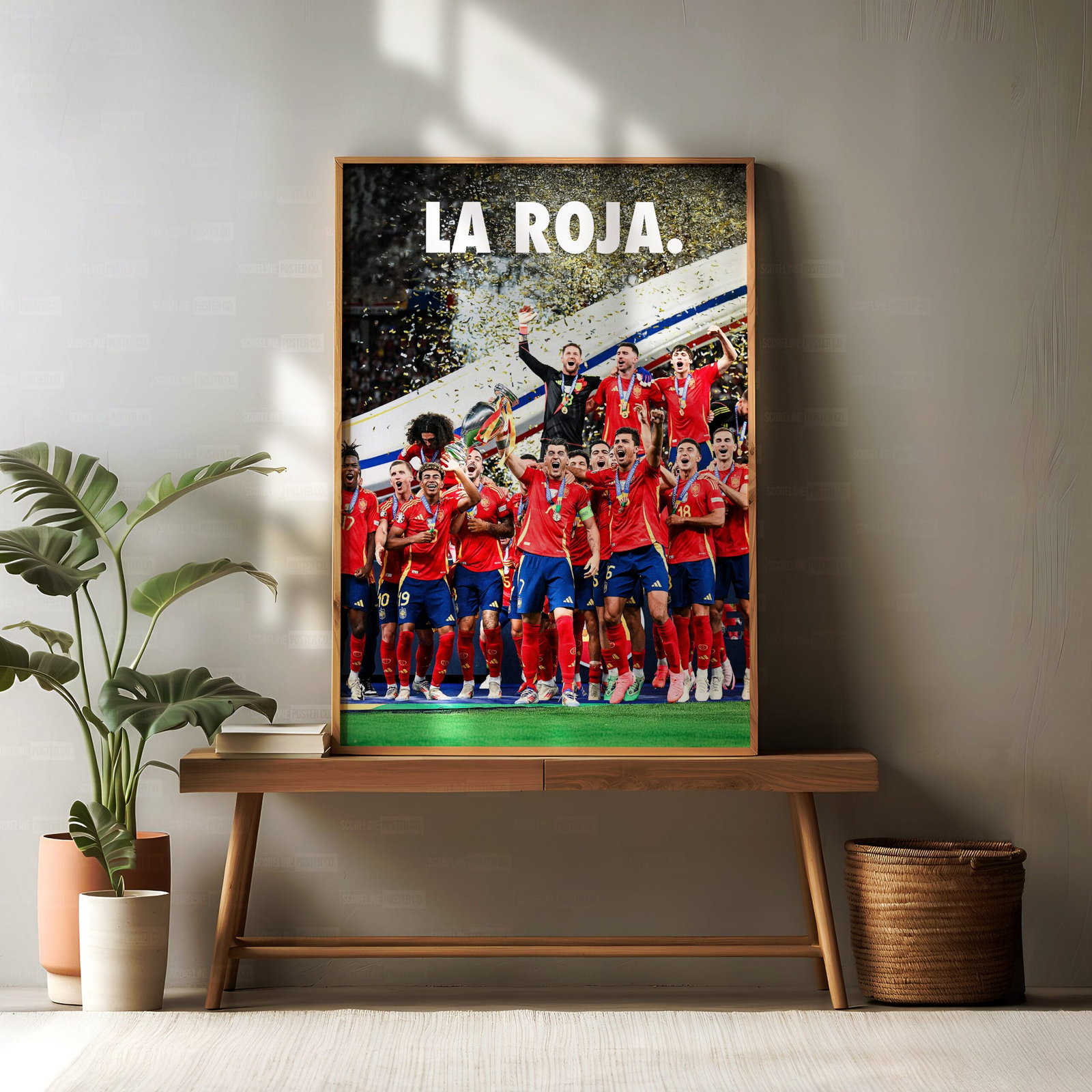 Spain Euro 2024 'La Roja' Poster - Image 2