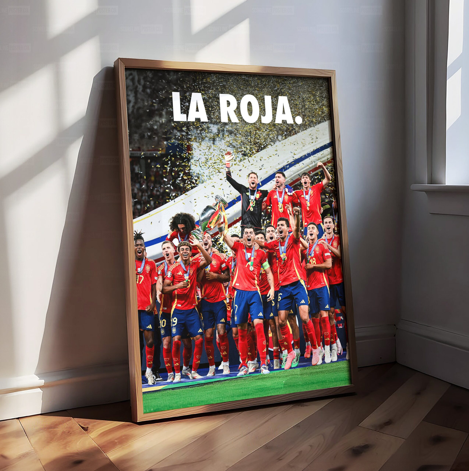 Spain Euro 2024 'La Roja' Poster