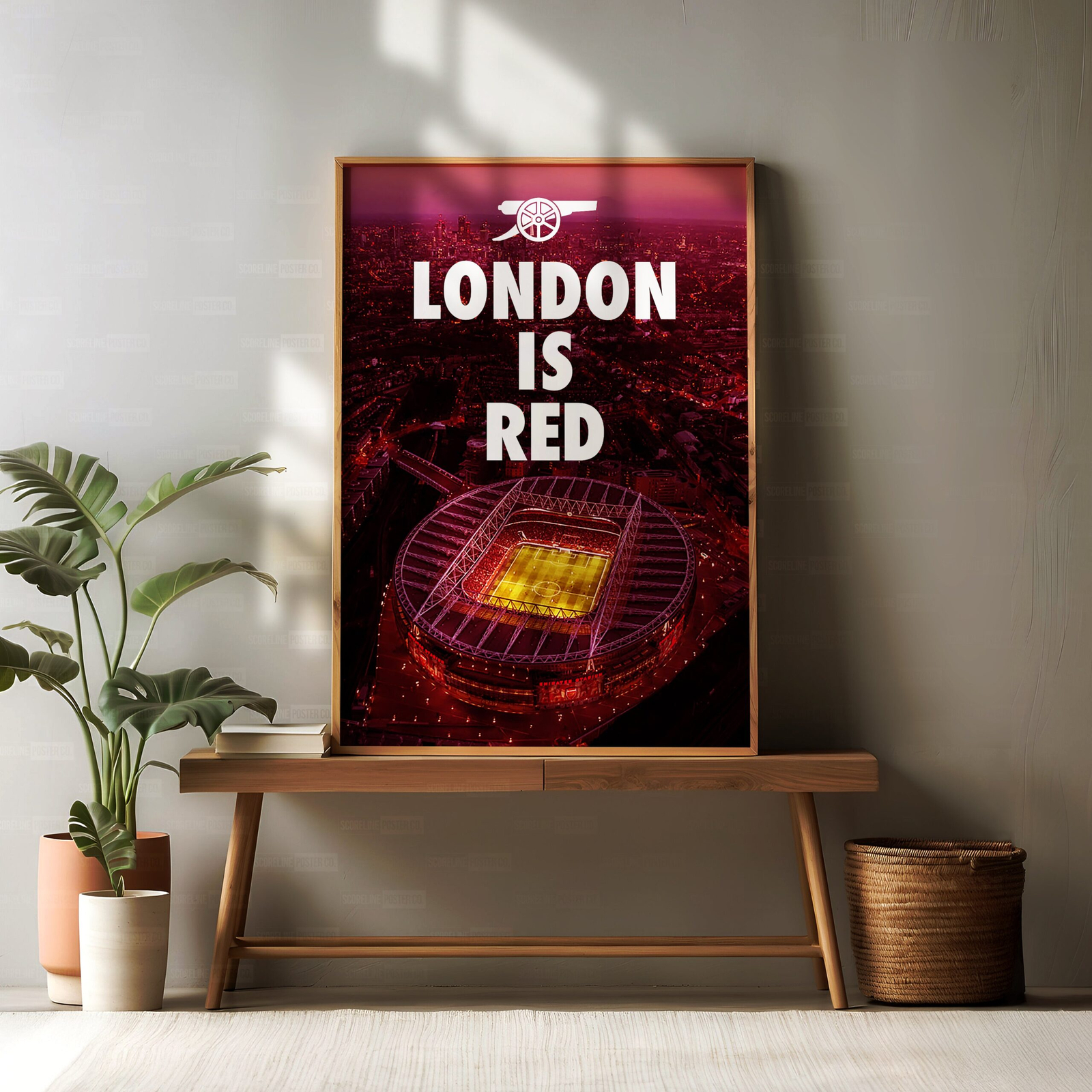 Arsenal 'London Is Red' Poster - Image 2