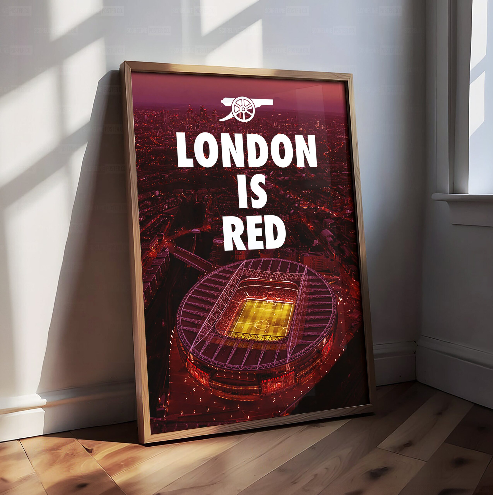 Arsenal 'London Is Red' Poster