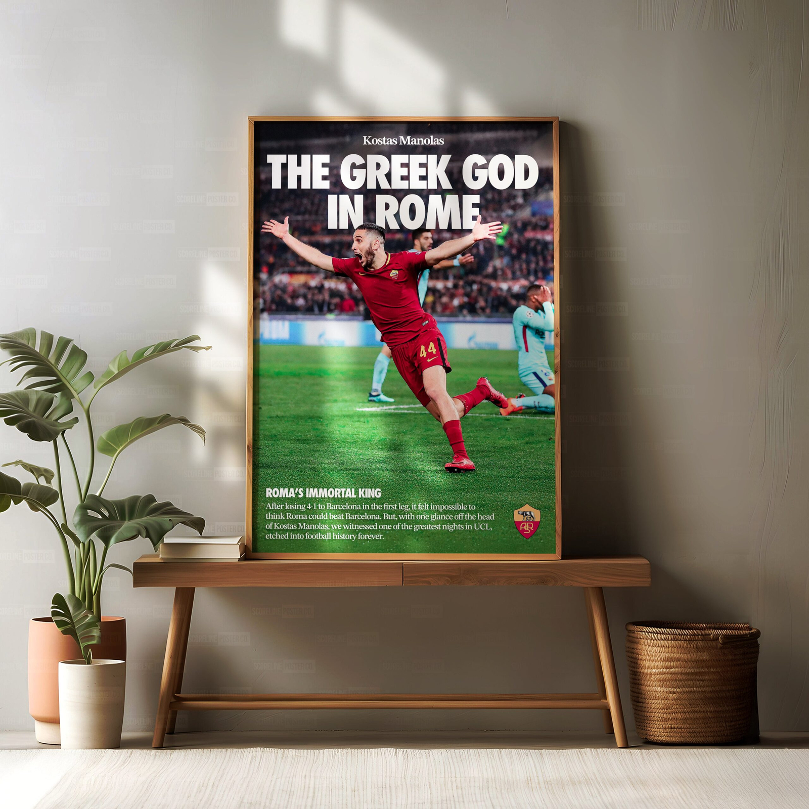 Kostas Manolas 'Greek God' Poster - Image 2