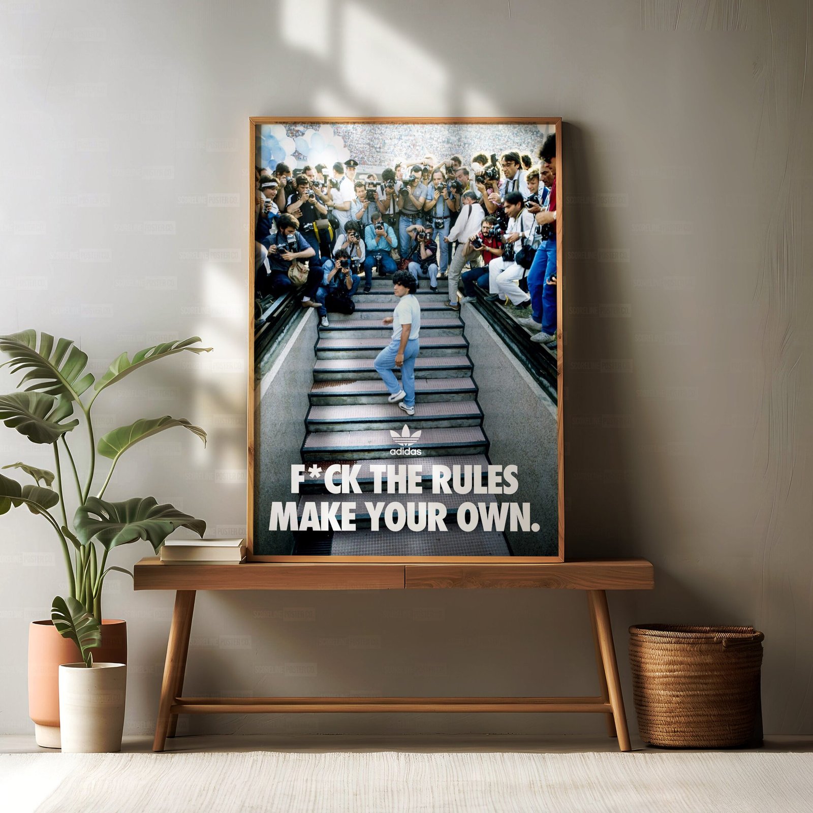 Diego Maradona 'F* The Rules' Poster - Image 2