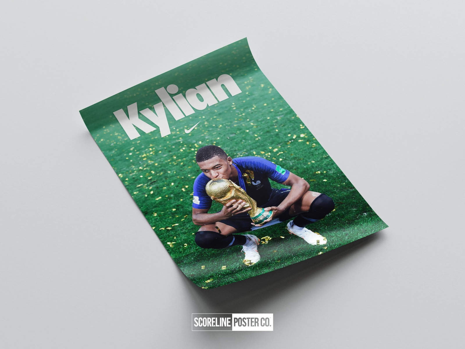 Kylian Mbappe 'World Cup' Poster - Image 4
