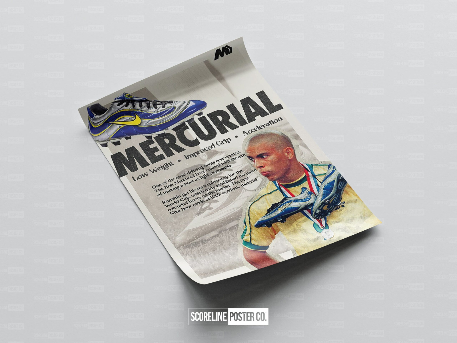 Ronaldo 'Mercurial' Vintage Poster - Image 4