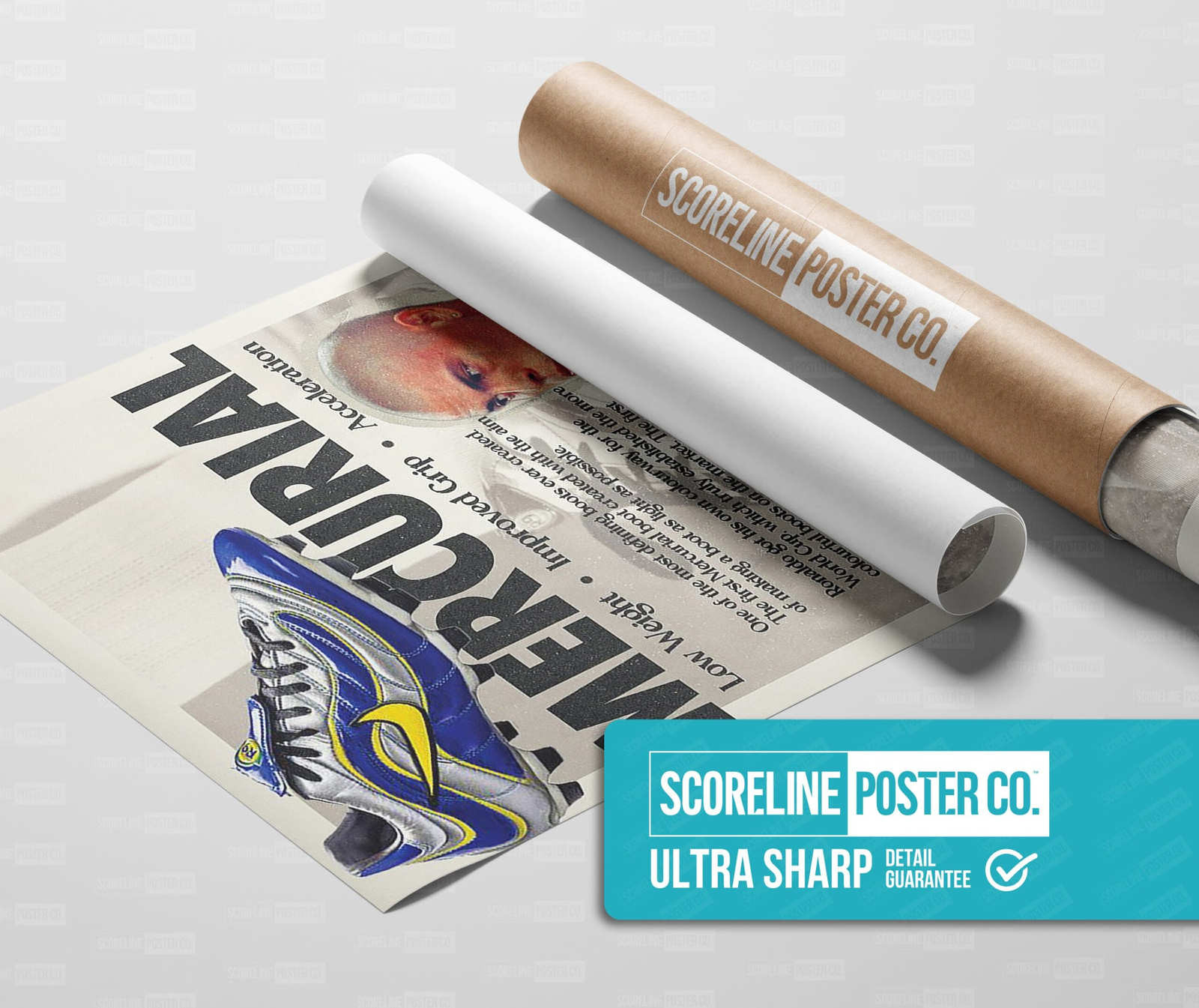 Ronaldo 'Mercurial' Vintage Poster - Image 3