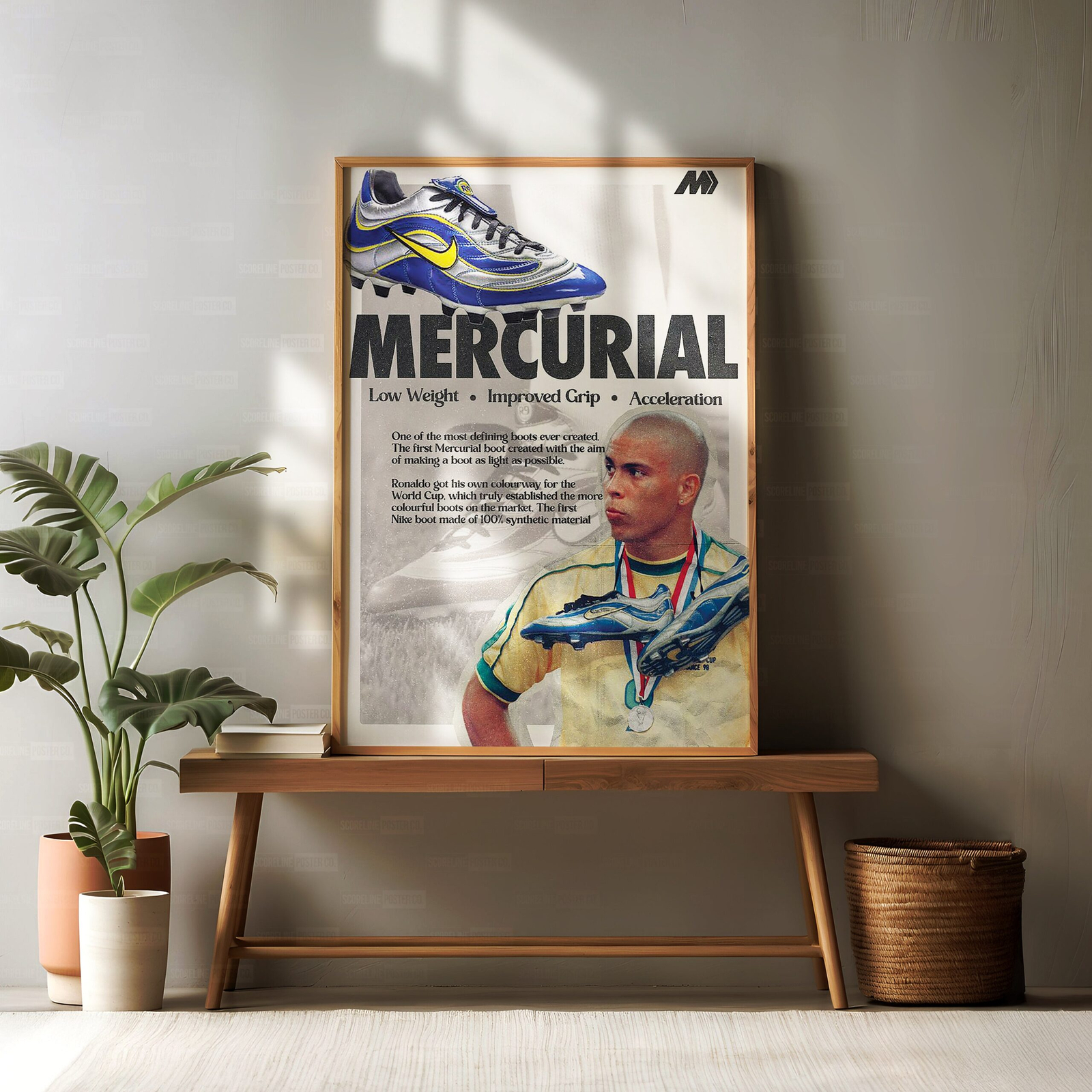 Ronaldo 'Mercurial' Vintage Poster - Image 2