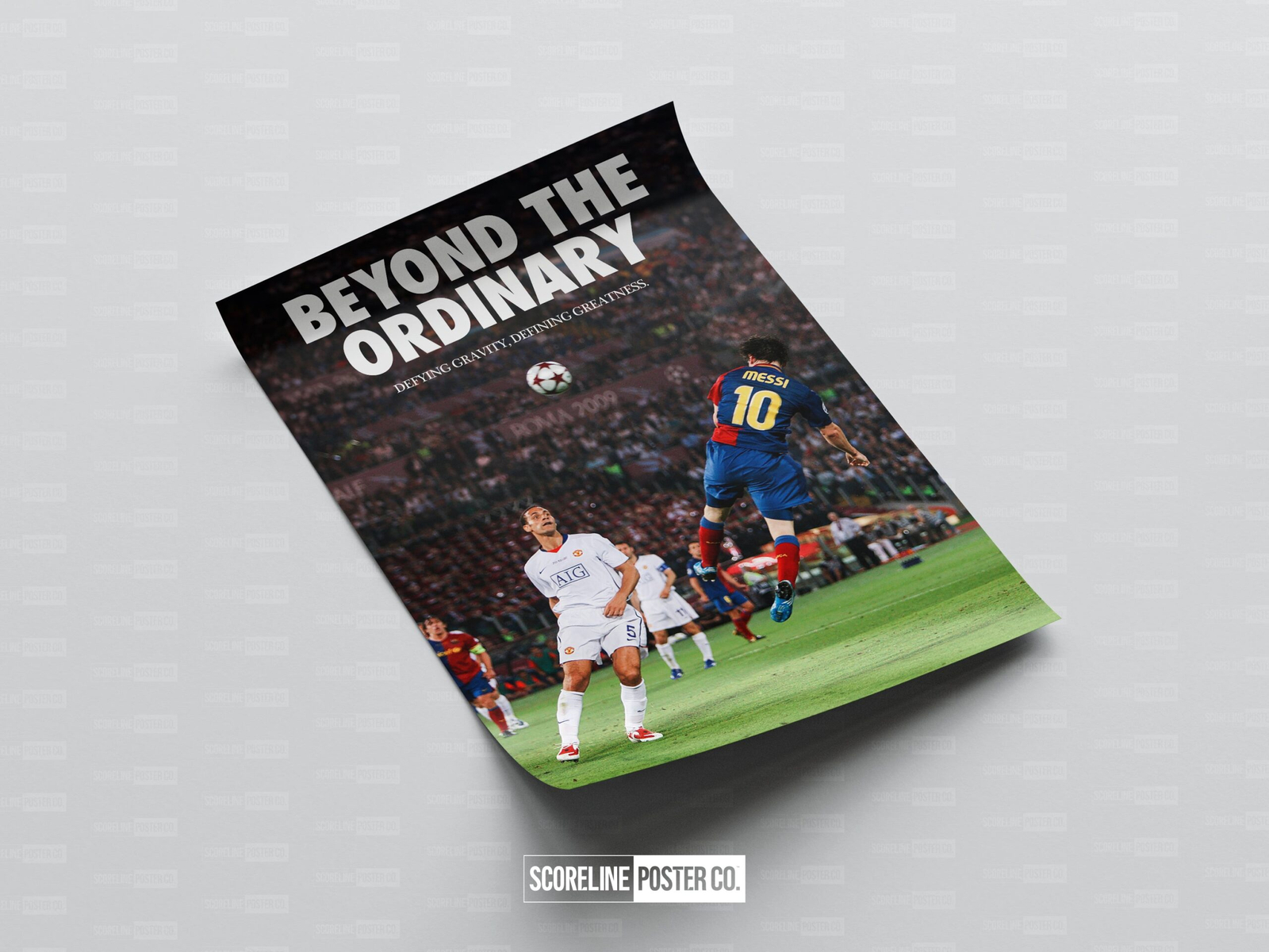Lionel Messi 'Beyond The Ordinary' Poster - Image 4