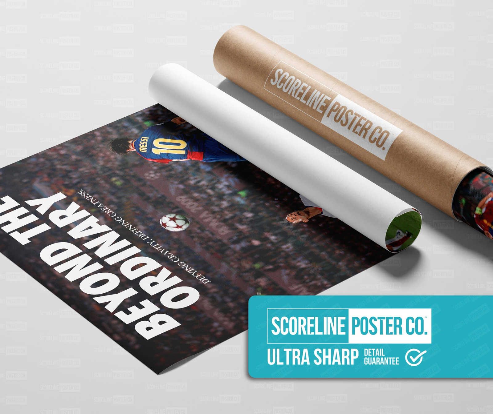 Lionel Messi 'Beyond The Ordinary' Poster - Image 3