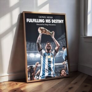 Lionel Messi 'Destiny' Poster