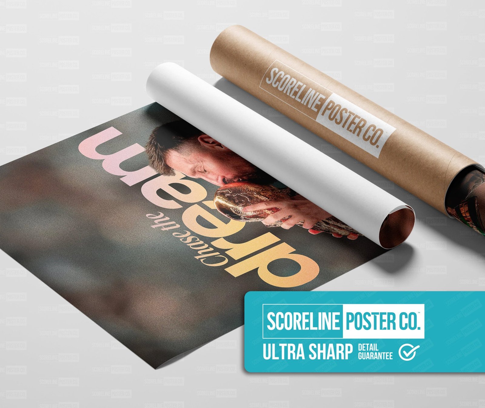 Lionel Messi 'Chase The Dream' Poster - Image 3