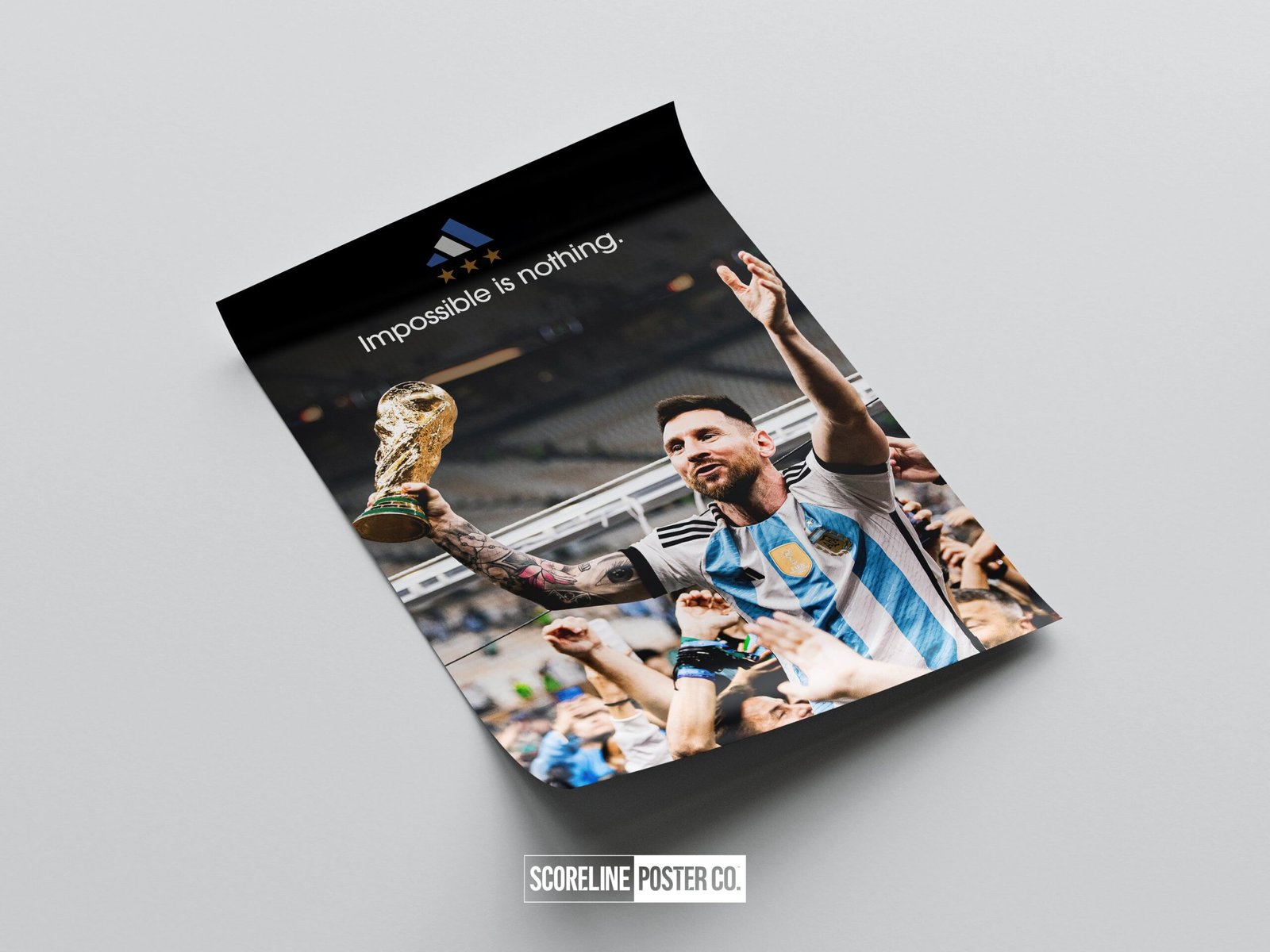 Lionel Messi 'Impossible' Poster - Image 4