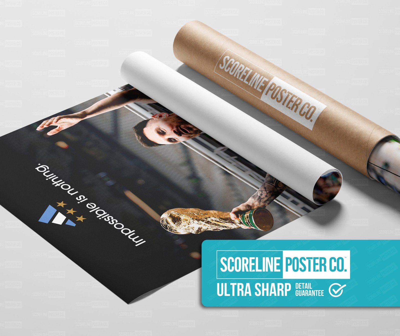 Lionel Messi 'Impossible' Poster - Image 3