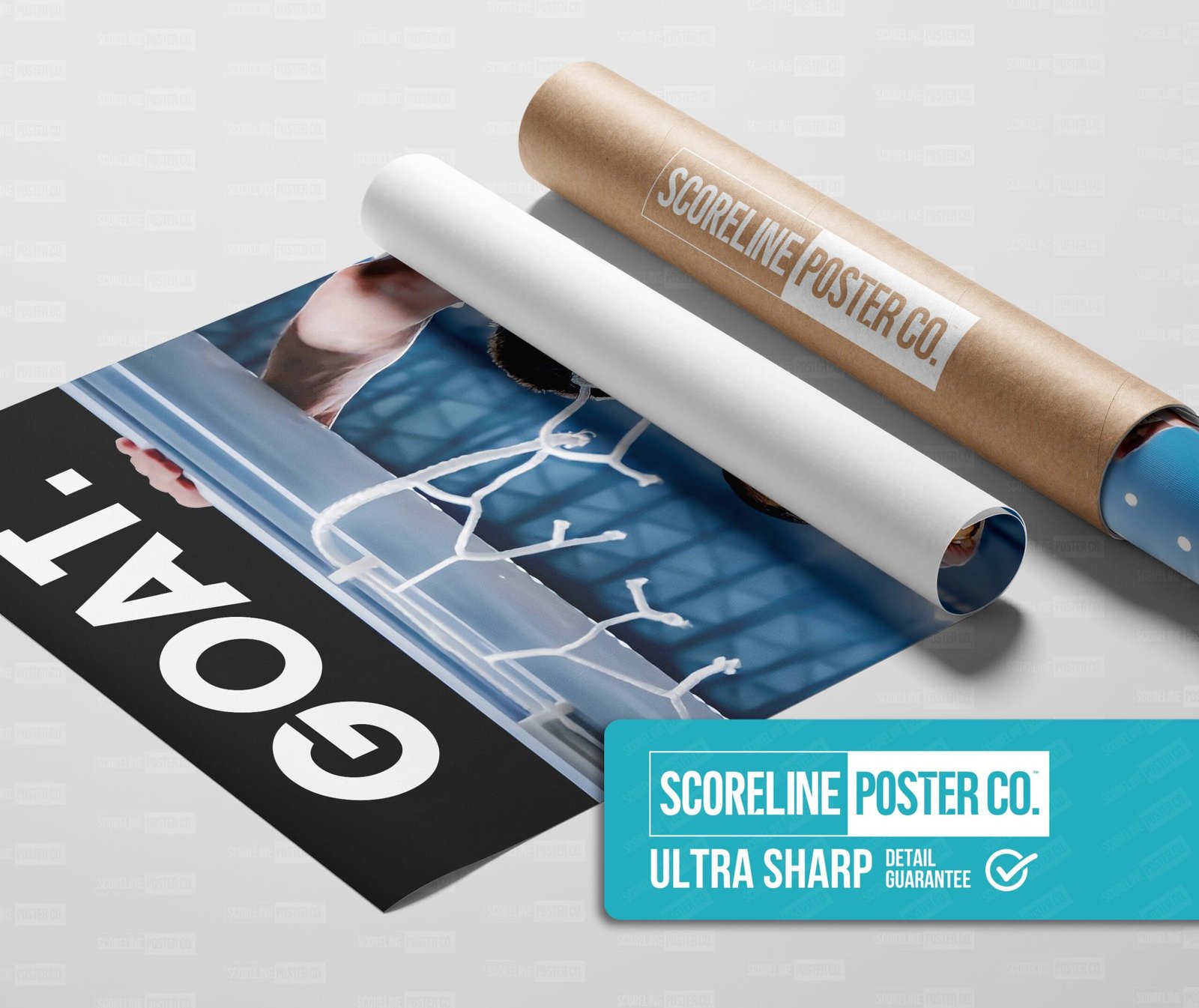 Lionel Messi 'GOAT' Poster - Image 3