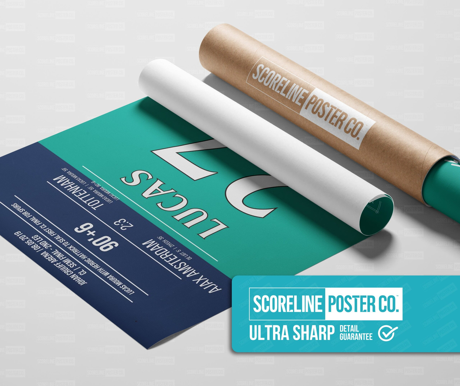 Lucas Moura Shirt Poster - Image 3