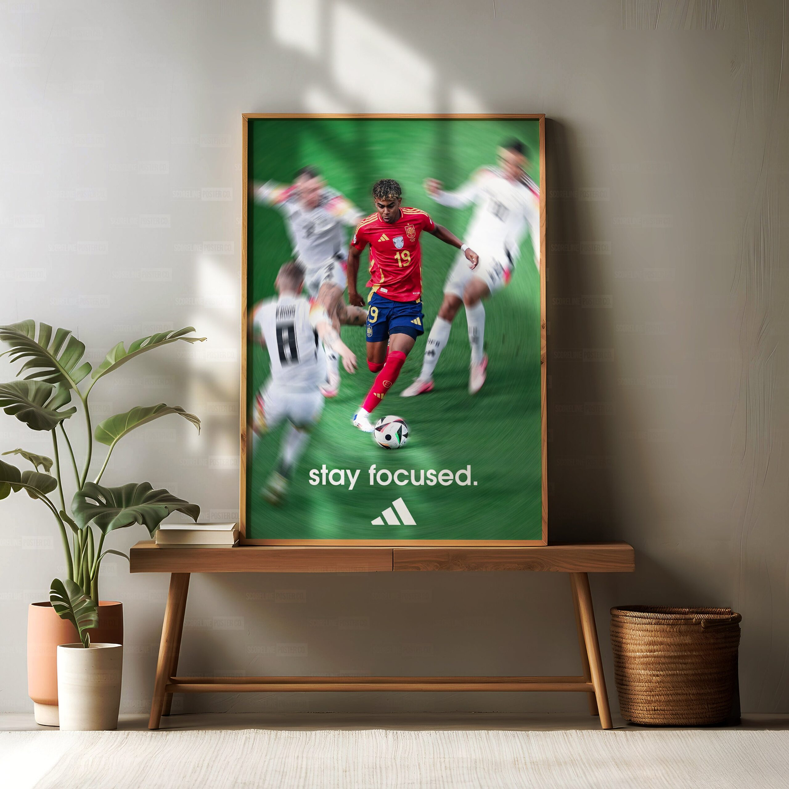 Lamine Yamal 'Stay Focused' Poster - Image 2