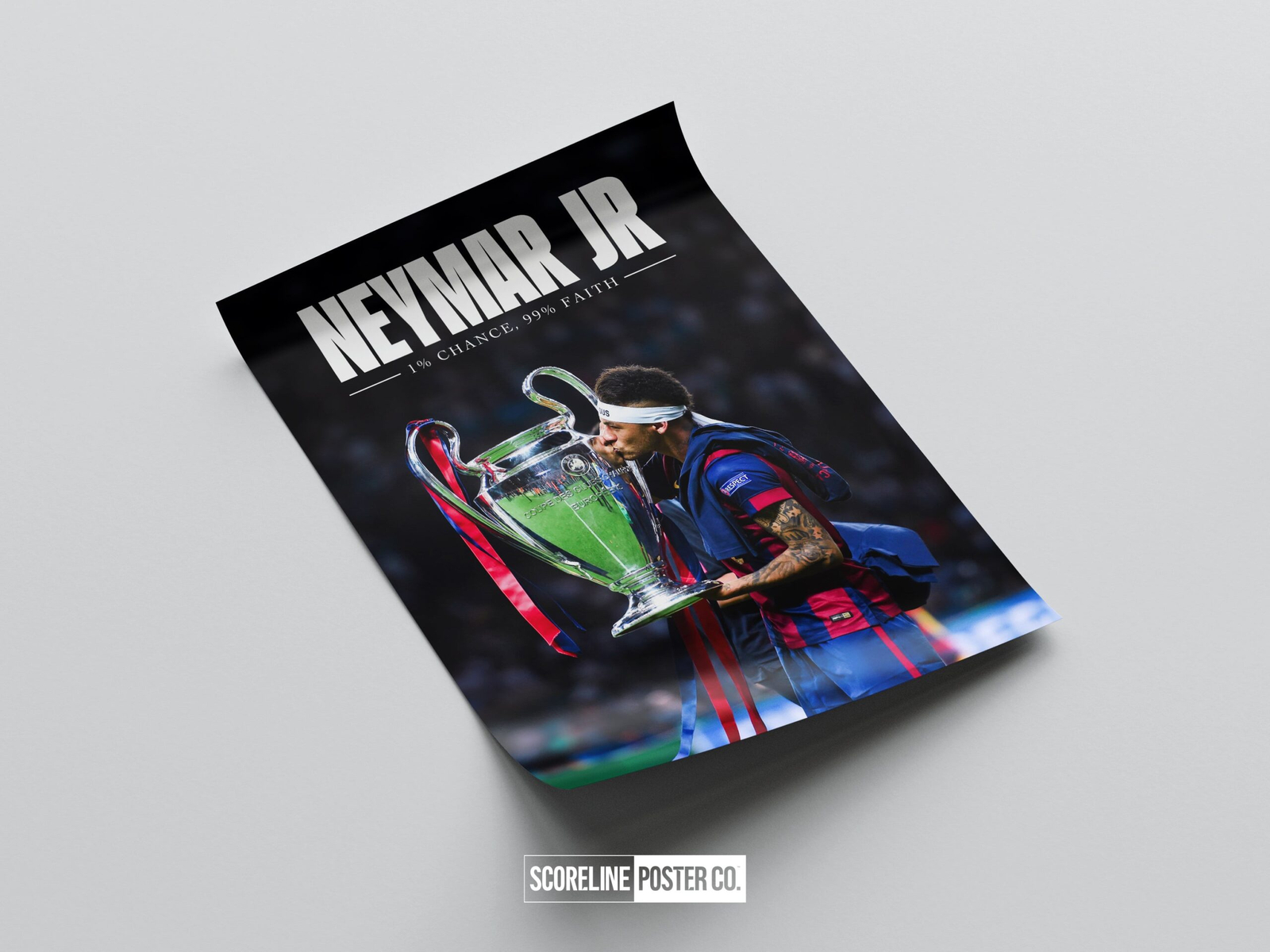 Neymar Jr. 'Faith' Poster - Image 4