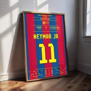 Neymar Shirt Poster