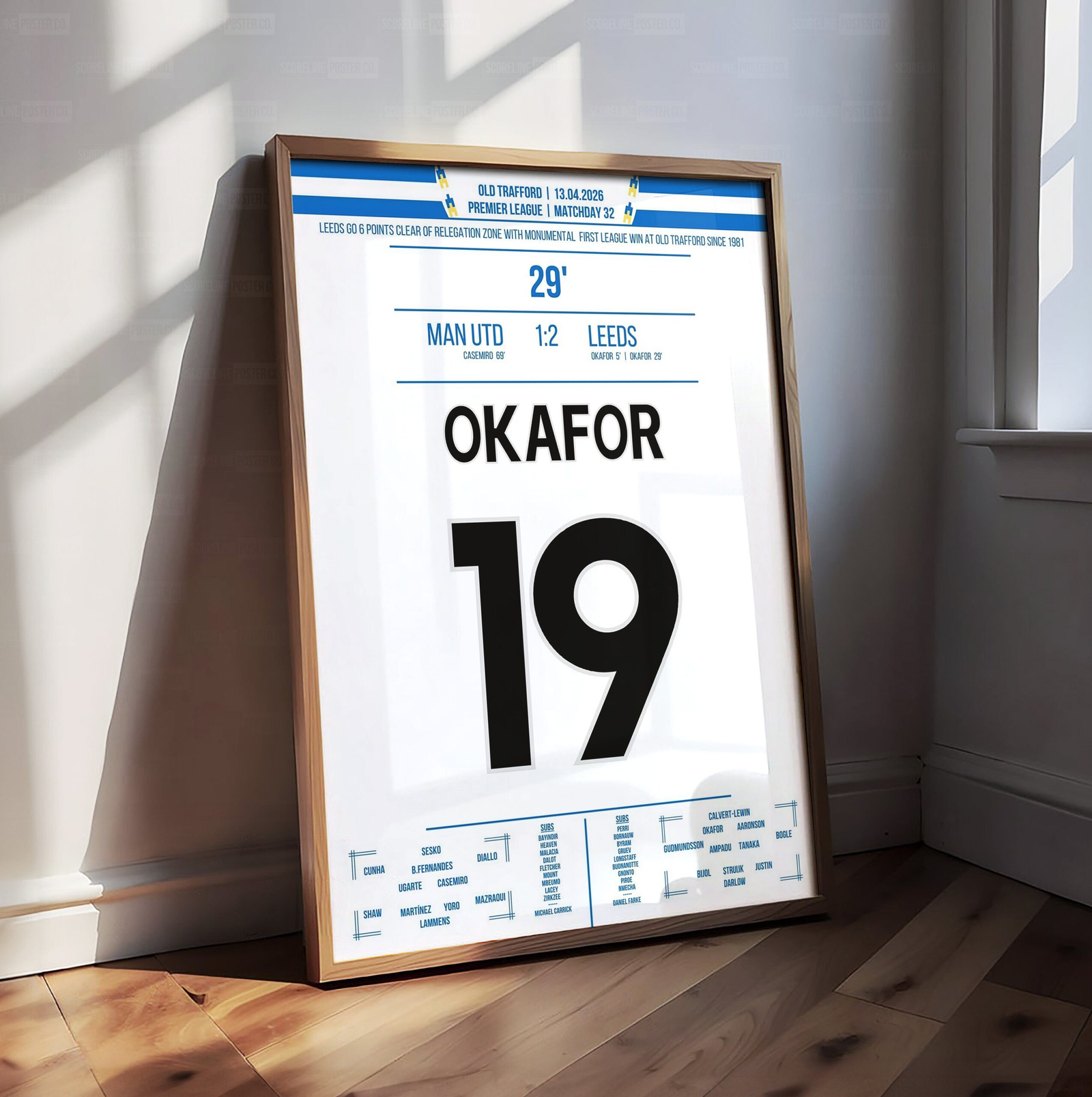 Noah Okafor Shirt Poster