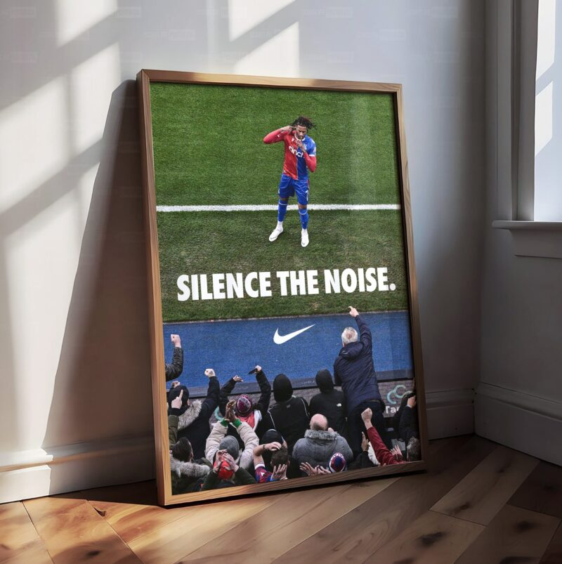 Michael Olise 'Silent The Haters' Poster