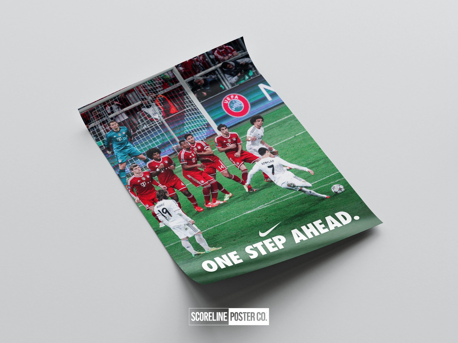 Cristiano Ronaldo 'One Step Ahead' Poster - Image 4