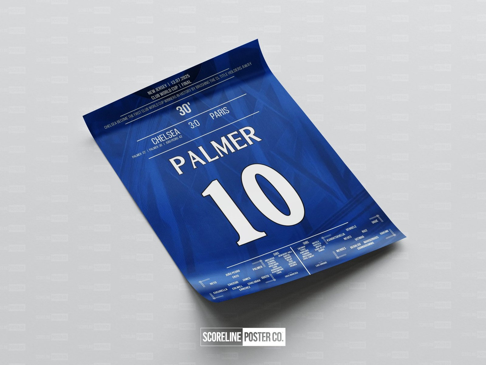 Cole Palmer Shirt Poster - Image 4