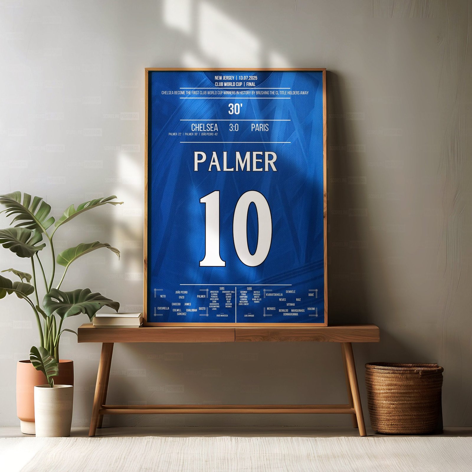 Cole Palmer Shirt Poster - Image 2