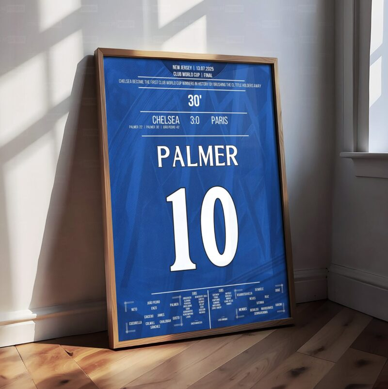 Cole Palmer Shirt Poster