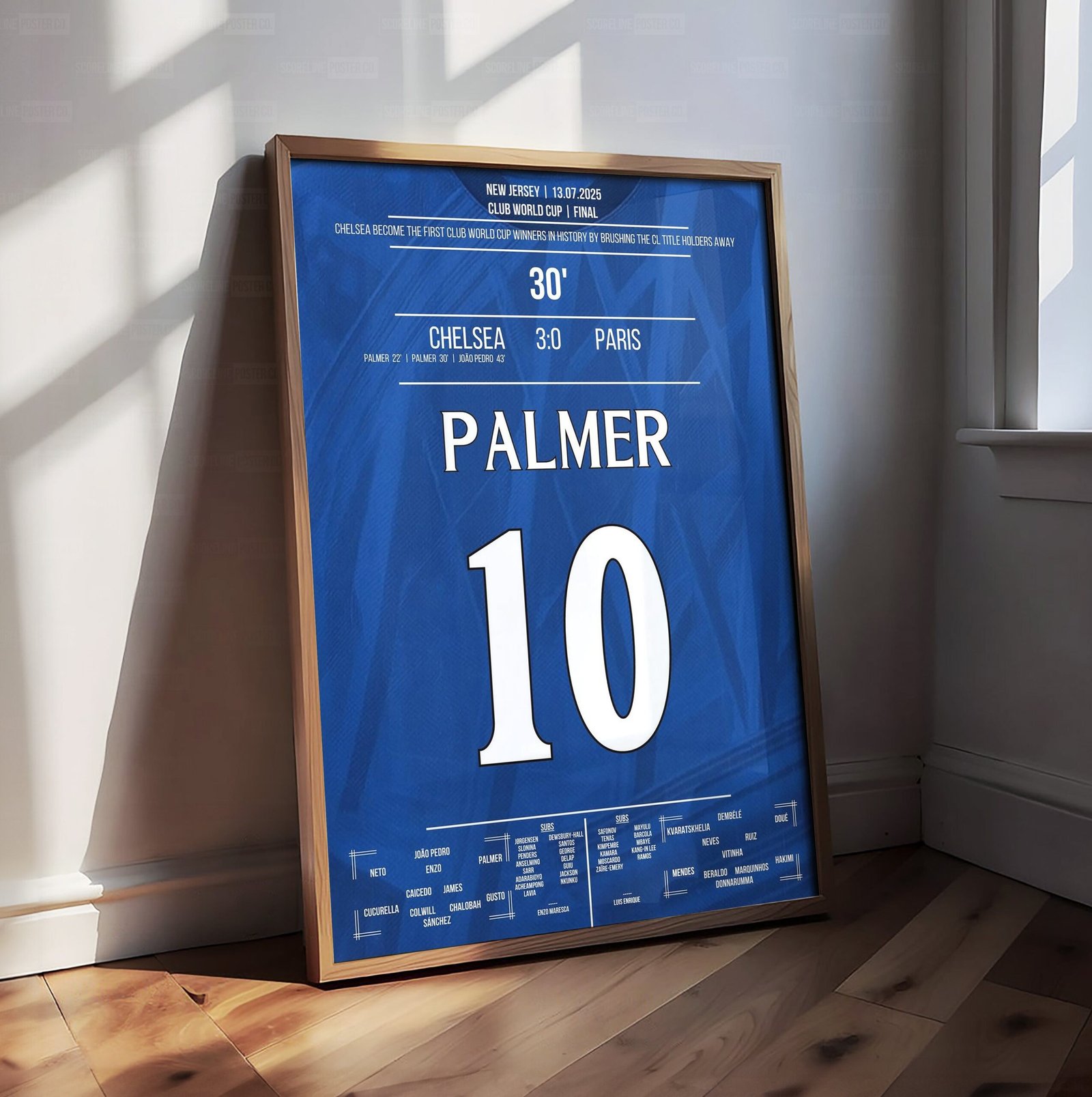 Cole Palmer Shirt Poster