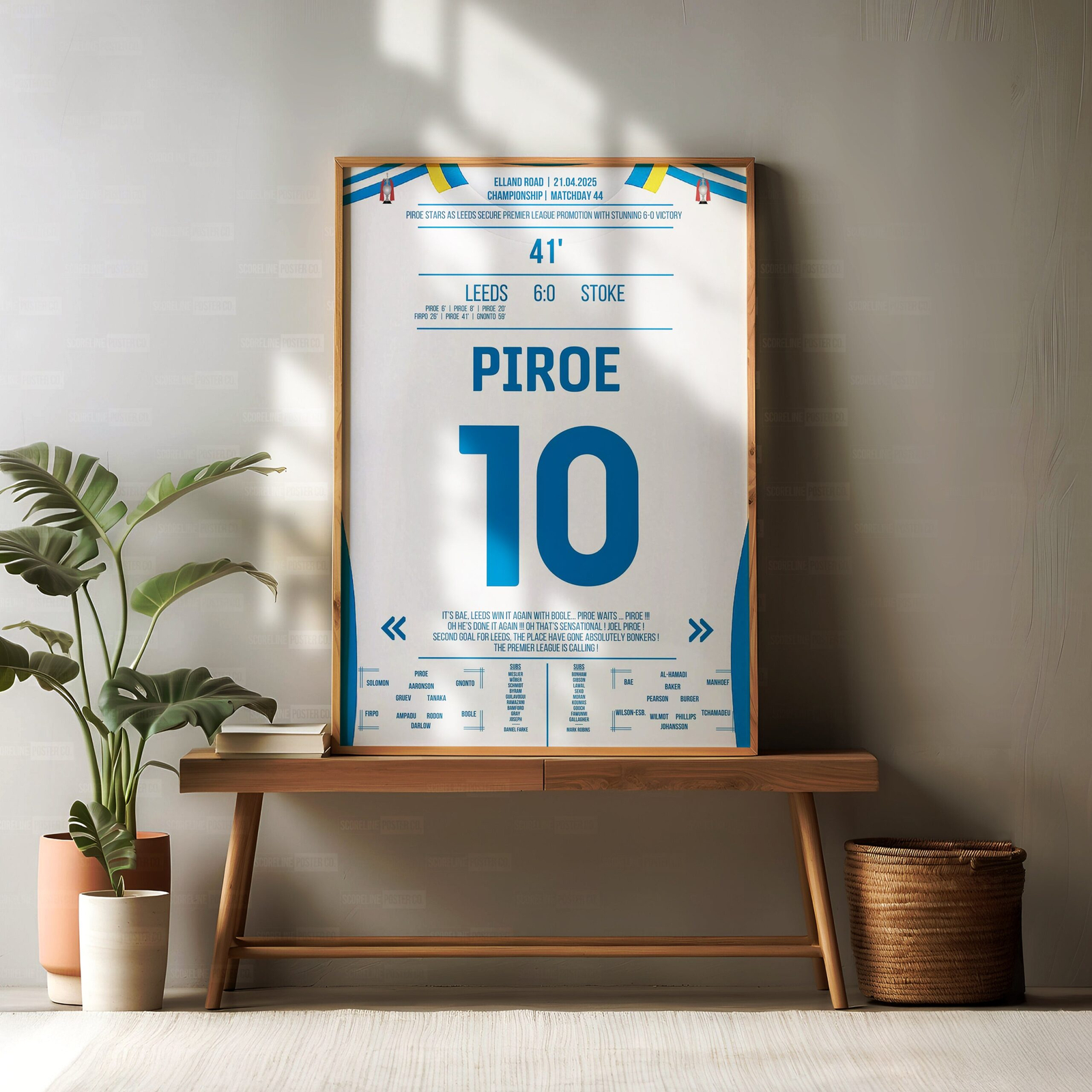 Joël Piroe Shirt Poster - Image 2