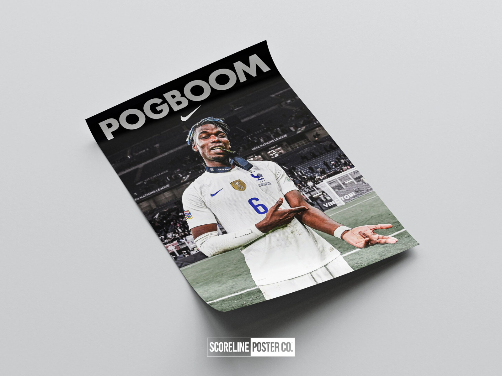Paul Pogba 'Pogboom' Poster - Image 4