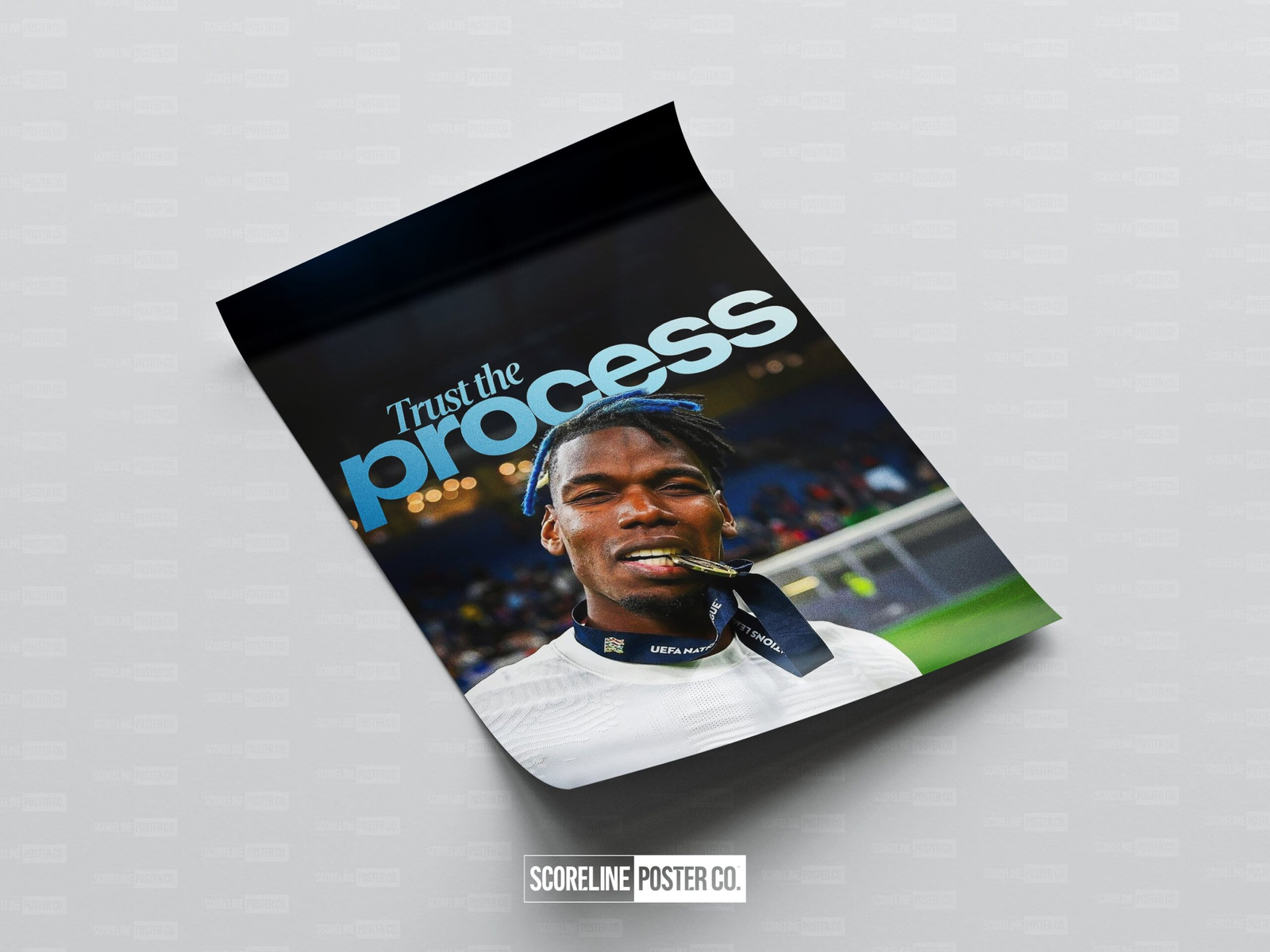 Paul Pogba 'Trust The Process' Poster - Image 4
