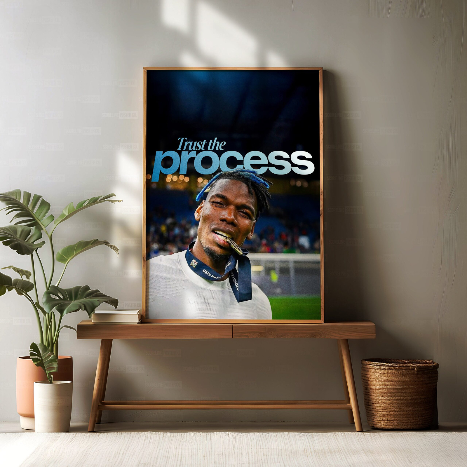 Paul Pogba 'Trust The Process' Poster - Image 2