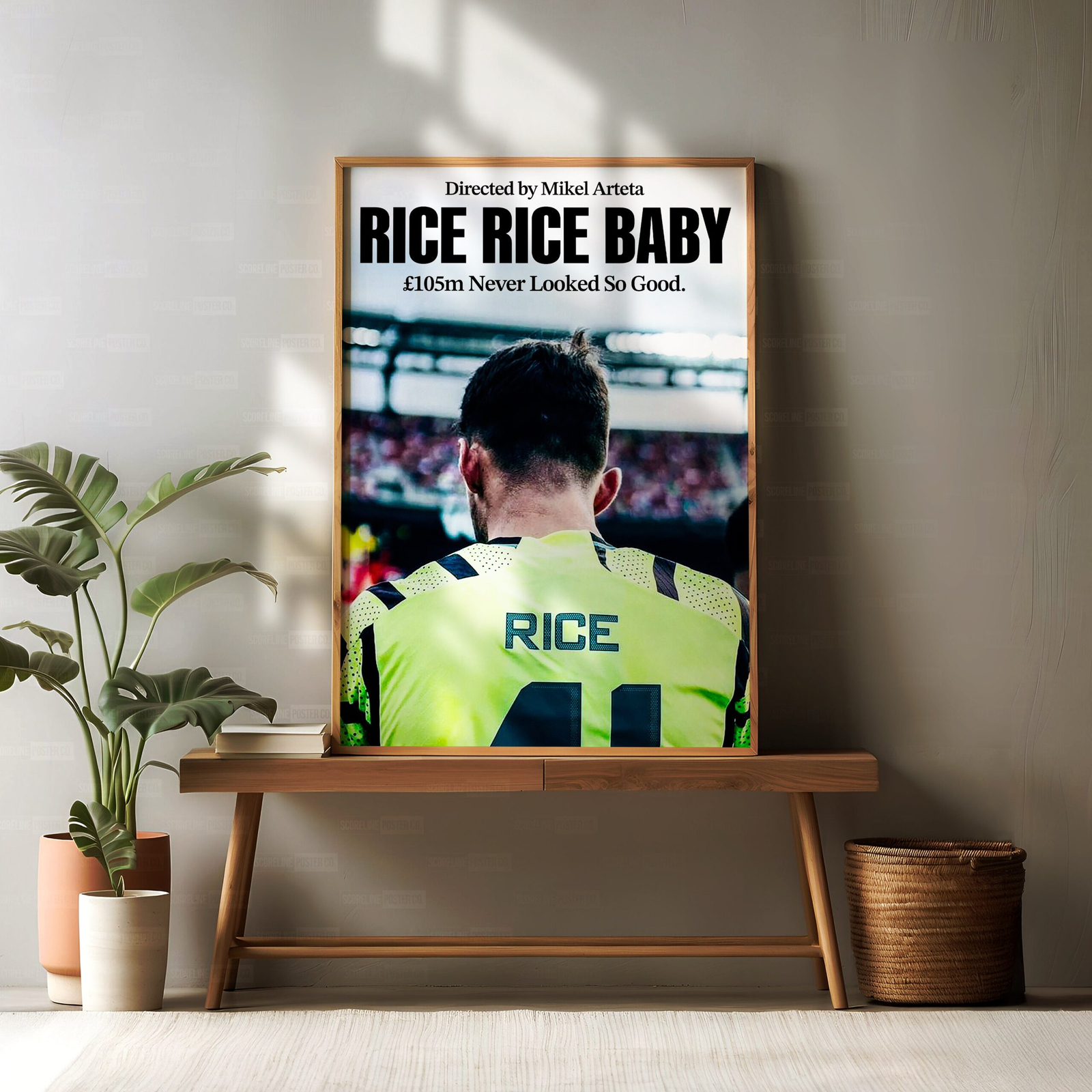 Declan Rice 'Rice Rice Baby' Poster - Image 2